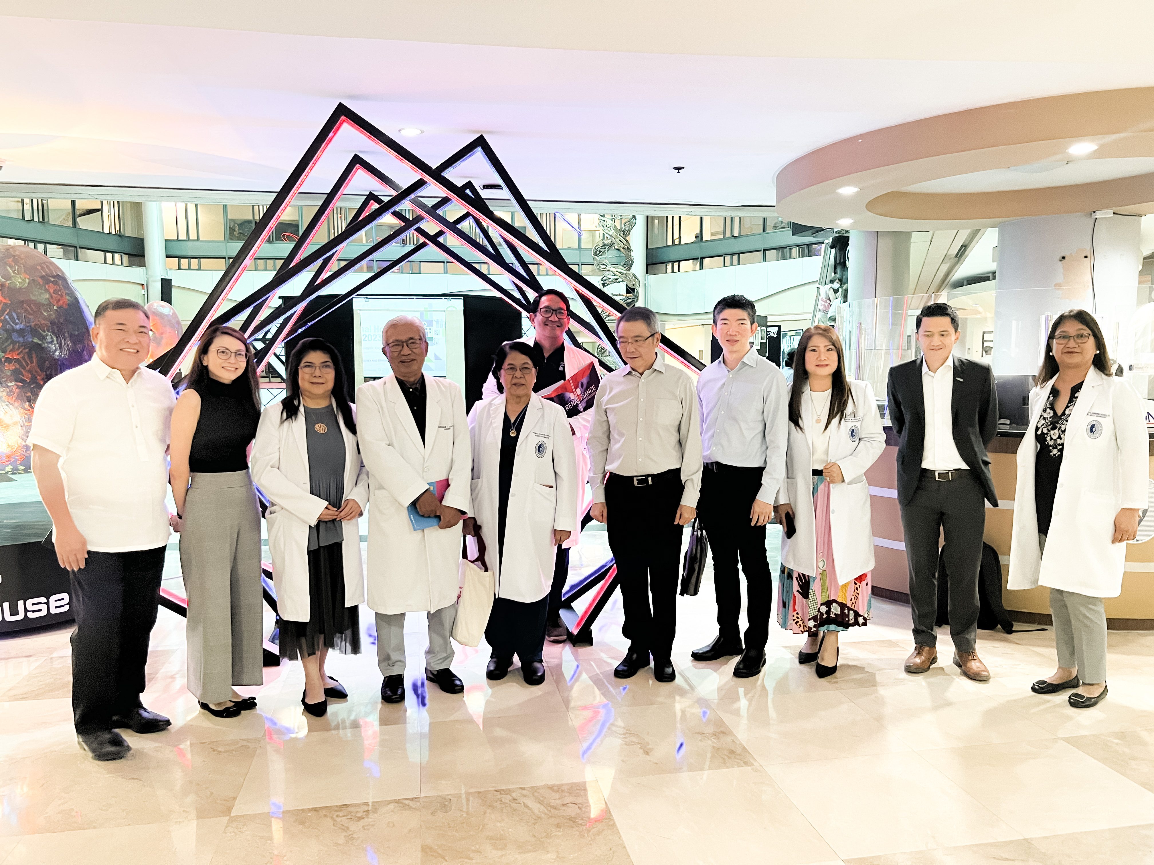 Day 3 (31st August 2023) BBAPH and BBSG representatives with NKF Singapore representatives and NKTI representatives.